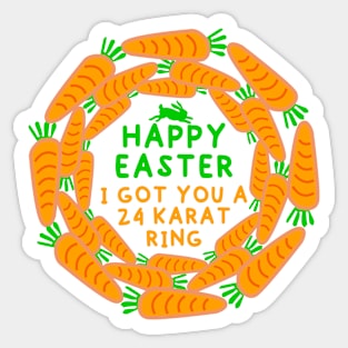 Funny Easter Sticker